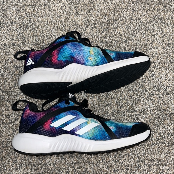 ADIDAS running shoes - girls size US 2 - Picture 2 of 3